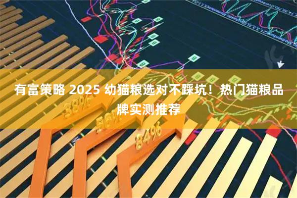 有富策略 2025 幼猫粮选对不踩坑!热门猫粮品牌实测推荐